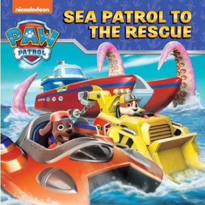 PAW Patrol Sea Patrol To The Rescue Picture Book – Zboží Mobilmania