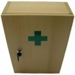 Steriwund lékárnička bílá dřevěná prázdná 43 x 30 x 14 cm – Zbozi.Blesk.cz