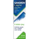 SANORIN NAS 0,5MG/ML NAS SPR SOL 1X10ML – Hledejceny.cz