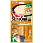 Churu Cat Skin & Coat Chicken 4 x 14 g – Zboží Mobilmania