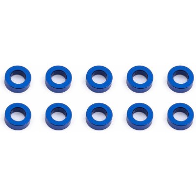 Associated Vymezovací hliníkové podložky 5.5x3,0x2.0 mm modré 10 ks – Hledejceny.cz