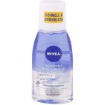 Nivea Caring Eye Make-Up Remover dvoufázový odličovač očí a voděodolného make-upu 125 ml – Sleviste.cz