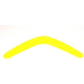 Bumerang plastový žlutý
