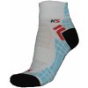 Pondy KS600 snížené ponožky bílo-červené