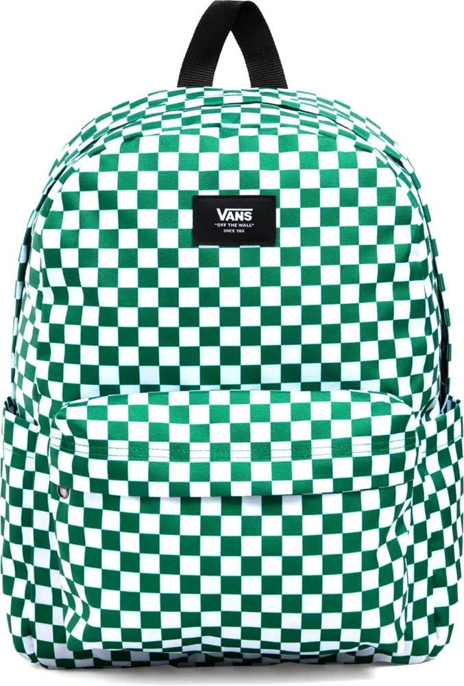 Vans OLD SKOOL GROM CHECK BACKPACK 18 VERDANT zelená