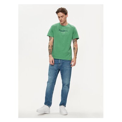 Pepe Jeans T-Shirt Eggo N PM508208 Zelená – Zboží Mobilmania