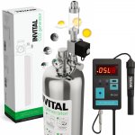 Invital CO2 Generator s nočním vypínáním, 2l lahví a pH kontrolérem