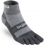 Injinji OUTDOOR Midweight Mini-Crew NuWool prstové ponožky charcoal – Zboží Mobilmania