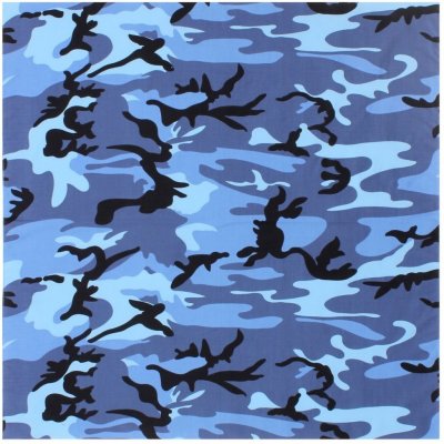Šátek Rothco Jumbo sky blue camo – Hledejceny.cz