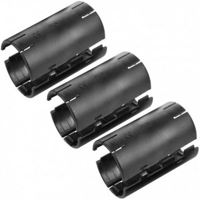 Sapro rovná skládací spojka LSP 20 pro pevné a ohebné trubky PVC UV černá 444214 3 ks – Zbozi.Blesk.cz