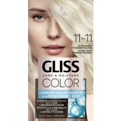 Schwarzkopf Gliss Color barva na vlasy ultra světlá titanová blond 11-11