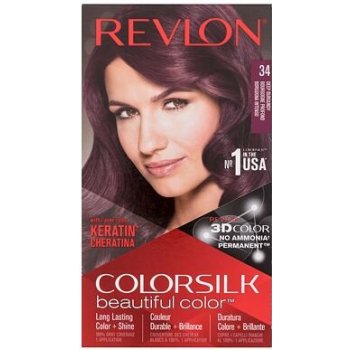 Revlon Colorsilk Beautiful Color barva na vlasy na barvené vlasy na všechny typy vlasů 34 Deep Burgundy 59,1 ml