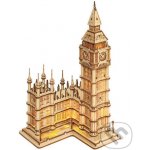 Robotime Rolife Svítící 3D dřevěné puzzle Big Ben 220 ks – Zboží Mobilmania