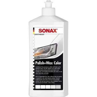 Sonax Polish & Wax Color NANO PRO bílá 500 ml – Zbozi.Blesk.cz