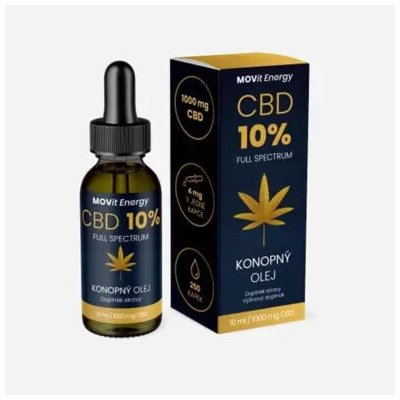 Movit energy CBD Oil 10% 10 ml – Zbozi.Blesk.cz