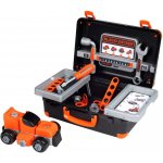 Smoby Black & Decker Kufřík Bricolo s autem a nářadím – Zboží Mobilmania