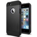 Pouzdro a kryt na mobilní telefon Pouzdro Spigen Tough Armor iPhone SE / 5s / 5 černé