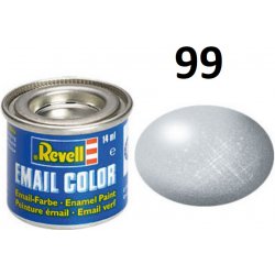 Revell emailová 32199: metalická hliníková aluminium metallic