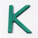 Grimm's DEKORACE DŘEVĚNÉ PÍSMENO K – Zboží Dáma