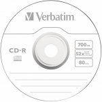 Verbatim CD-R 700MB 52x, bulk box, 10ks (43725) – Zbozi.Blesk.cz