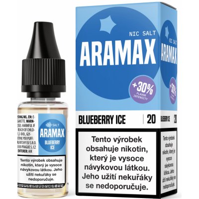 Ritchy Aramax Salt Blueberry Ice 10 ml 10 mg – Sleviste.cz