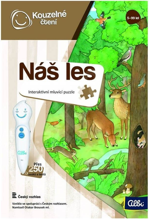 Albi Kouzelné čtení Puzzle Náš les od 349 Kč - Heureka.cz