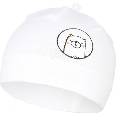 Little Angel DITA Čepice smyk kojenecká obrázek Outlast® Bílá – Zboží Dáma