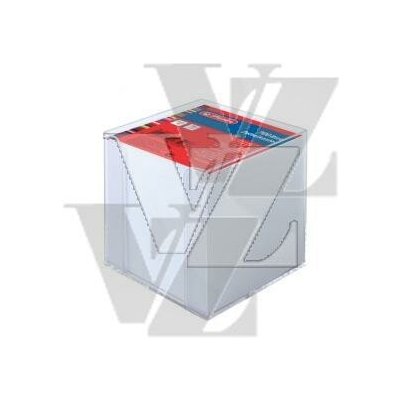 Kostka poznámková v průhledné krabičce 9x9x9/700, Herlitz – Hledejceny.cz