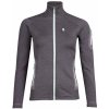 Dámská mikina High Point Woolion Merino Lady antracit/light grey zip