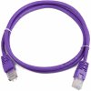 síťový kabel Gembird PP12-1M/V Patch UTP, kat. 5e, 1m, fialový