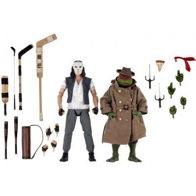 Neca Želvy Ninja 1990 Casey Jones a Raphael in Disguise 18 cm