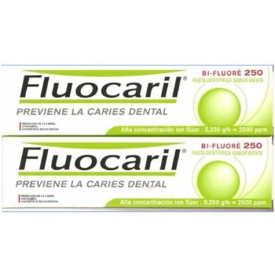 Fluocaril Mint Flavored pro prevenci zubního kazu 2 x 125 ml – Hledejceny.cz