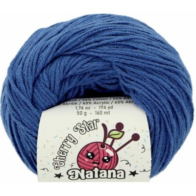 Natana Cherry Star 019 modrá – Zboží Mobilmania