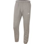 Nike Sportswear Club pant dark grey heather/matte silver/white – Zboží Dáma