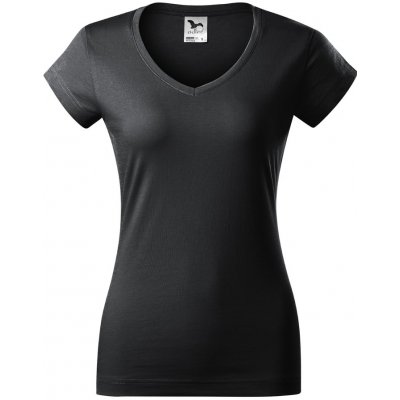 Malfini Fit V-neck ebony gray