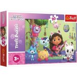 TREFL Gábinin kouzelný domek 30 dílků – Zboží Dáma