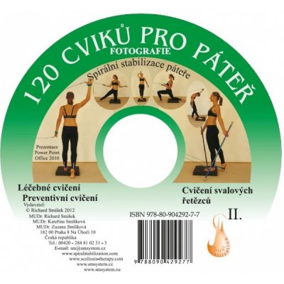 120 cviků pro páteř CD – Sleviste.cz