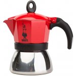 Bialetti Moka Induction 4 červená – Zboží Mobilmania