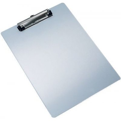 Manutan Expert A4 psací podložka s klipem a magnetem hliníková – Sleviste.cz