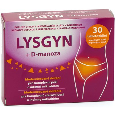 BCom Consulting Lysgyn + D-manoza 30 tablet – Hledejceny.cz
