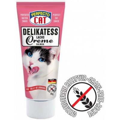 Perfecto Cat Delikatess lachs creme salmon 75 g – Zboží Mobilmania