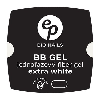 BIO nails BB FIBER EXTRA WHITE jednofázový hypoalergenní gel 5 ml