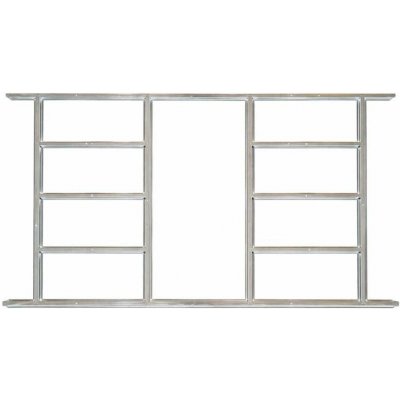Základna BBSH-B2 pro zahradní domek BestBerg BBSH-608 / 142 x 242 cm / ocel / stříbrná – Zbozi.Blesk.cz