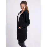 Dlouhý pletený svetr-kardigan MERYL černý – Hledejceny.cz