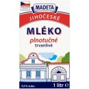 Mléko Madeta Trvanlivé plnotučné mléko 1 l