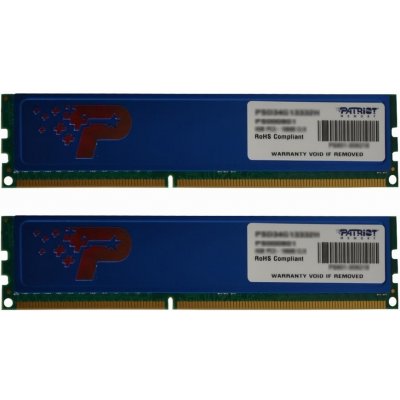 Patriot Signature Line Blue DDR3 8GB 1600MHz CL9 (2x4GB) PSD38G1600KH – Zboží Mobilmania