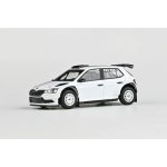 Abrex Škoda Fabia III FL Rally2 Evo 2019 Bílá Šotolinová Kola 1:43 – Sleviste.cz