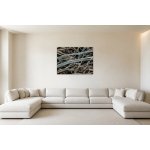 Obraz na plátně – Propletená mikroskopická vlákna 140 × 105 cm – Hledejceny.cz