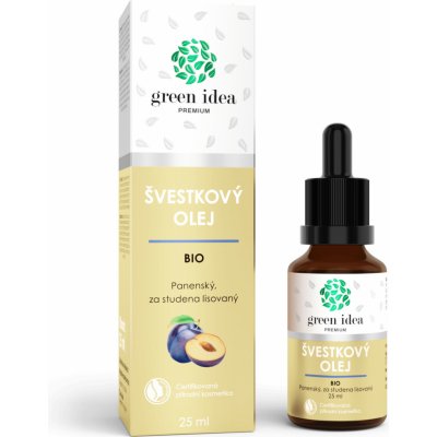 Green idea Švestkový olej BIO 25 ml – Zboží Dáma