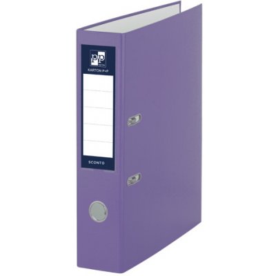 Karton P+P Pákový pořadač A4 7 cm SCONTO fialový 9-968 Fialová | – Zboží Živě